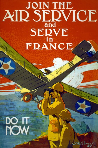 Join the Air Service, 1917 by J. Paul Verrees